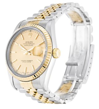 Datejust Champagne Dial 16233 Perspective View