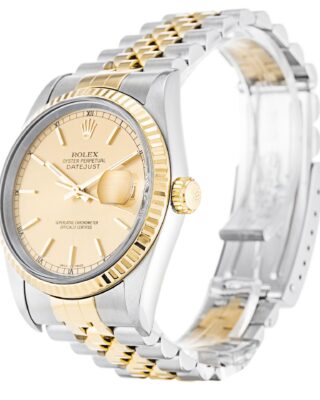 Datejust Champagne Dial 16233 Perspective View