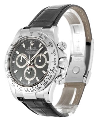 Daytona Black Dial 116519 Angle Detail