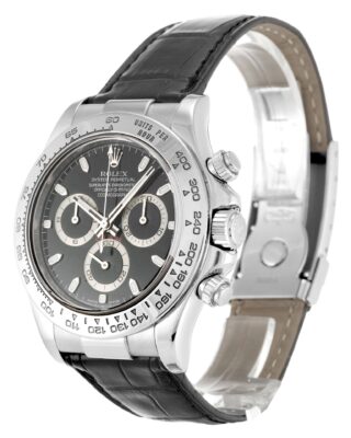 Daytona Black Dial 116519 Angle Detail