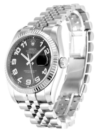 Datejust Black Dial 116234 Perspective View