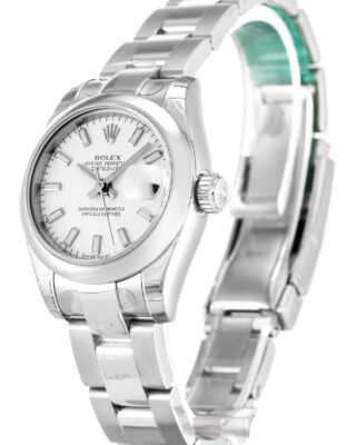 Lady-Datejust White Dial 179160 Perspective View