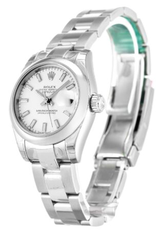 Lady-Datejust White Dial 179160 Perspective View