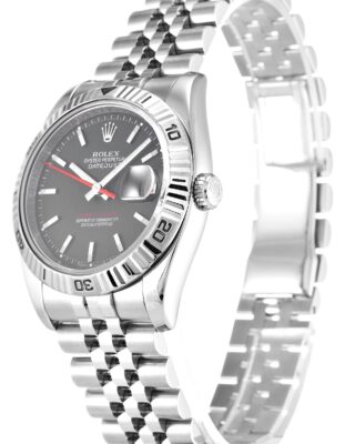 Datejust Turn-O-Graph Grey Dial 116264 Perspective View