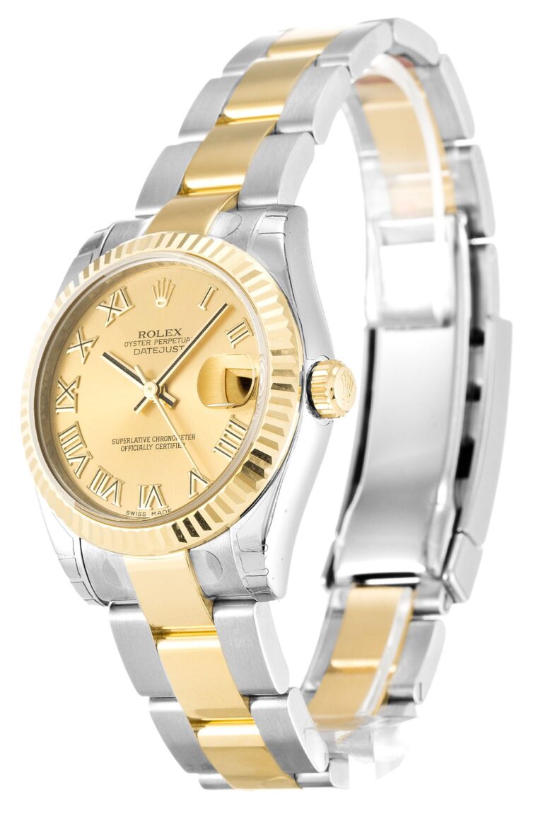 Lady-Datejust Champagne Dial 178273-2 Perspective View