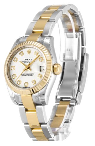 Lady-Datejust White Dial 179173 Design Element