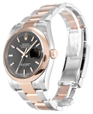 Datejust Black Dial 116201 Perspective View