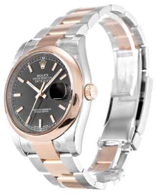 Datejust Black Dial 116201 Perspective View