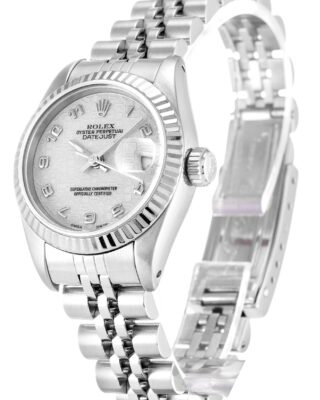 Lady-Datejust Silver Dial 69174 Perspective View