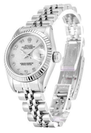 Lady-Datejust Silver Dial 69174 Perspective View