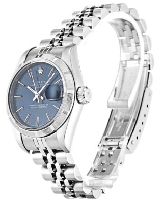 Lady-Datejust Blue Dial 79190 Perspective View