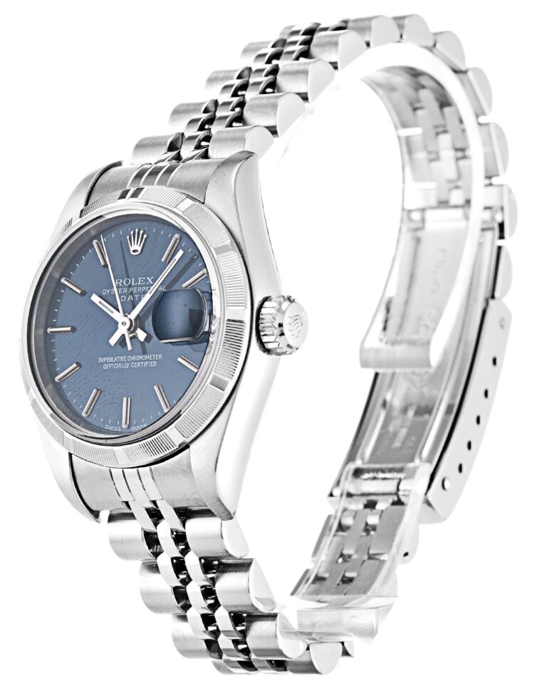 Lady-Datejust Blue Dial 79190 Perspective View
