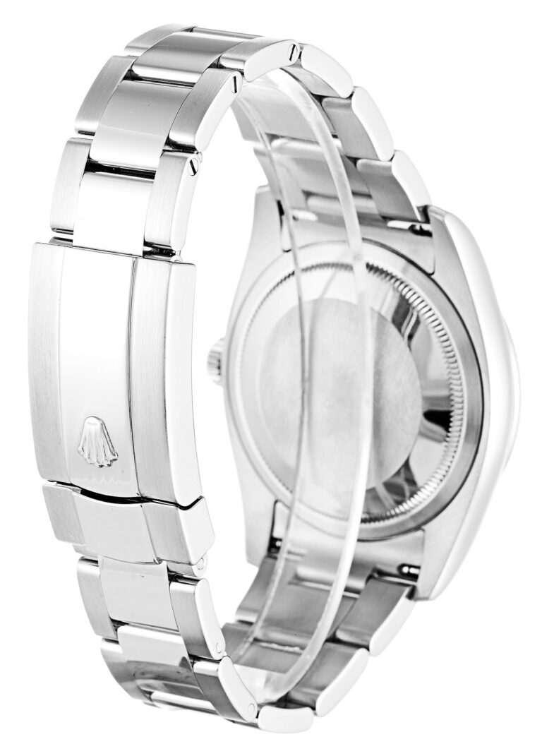 Datejust Pink Floral Dial 116244 Angle Detail