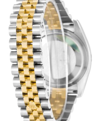 Datejust Silver Floral Dial 116203 Angle Detail
