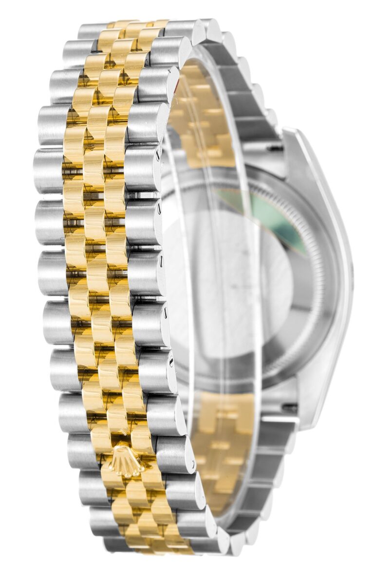 Datejust Silver Floral Dial 116203 Angle Detail