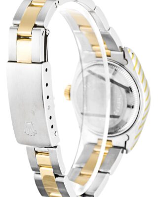Lady-Datejust Black Dial 69173 Angle Detail