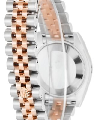 Datejust Mid-Size Pink Floral Dial 178271 Angle Detail