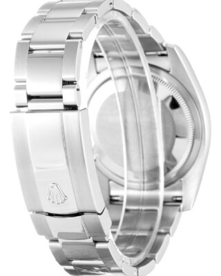 Datejust Brown Floral Dial 116200 Angle Detail