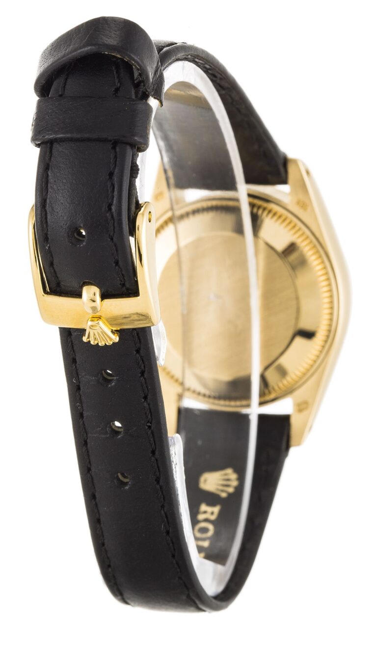 Lady-Datejust Champagne Dial 6917 Angle Detail