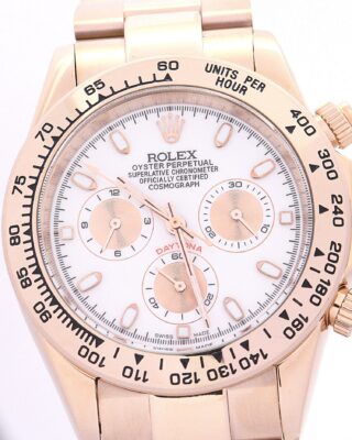 Daytona Ivory Dial 116505 Angle Detail