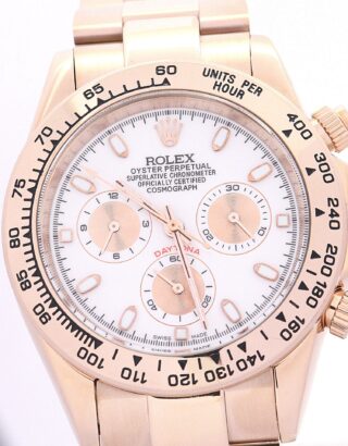Daytona Ivory Dial 116505 Angle Detail