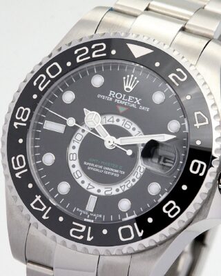 GMT-Master Black Dial 16720-3 Angle Detail