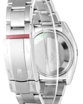 Air-King Black Dial 114234 Angle Detail