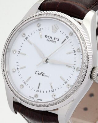 Cellini White Dial 5310-2 Angle Detail