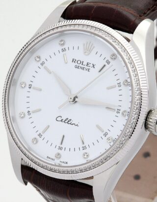Cellini White Dial 5310-2 Angle Detail