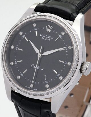 Cellini Black Dial 5310 Angle Detail