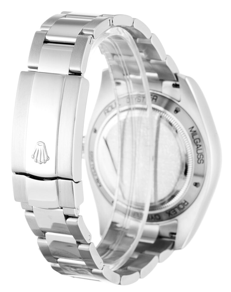 Milgauss White Dial 116400 Angle Detail