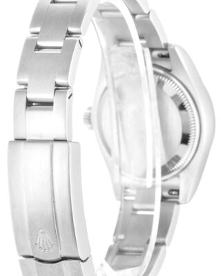 Oyster Perpetual Lady White Dial 176234 Angle Detail
