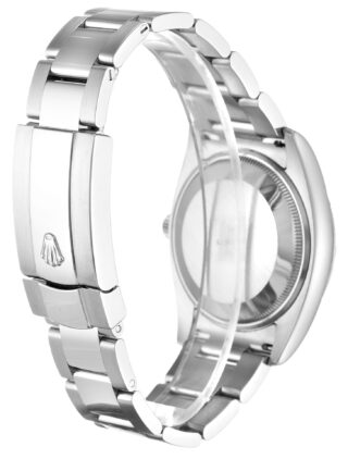 Oyster Perpetual Date Silver Dial 115210 Angle Detail