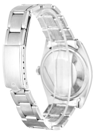 Oyster Perpetual Date Silver Dial 1500 Angle Detail