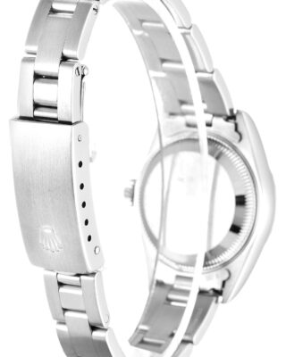 Oyster Perpetual Lady Blue Dial 79240 Angle Detail