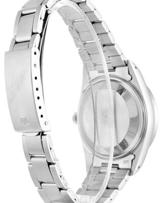 Oyster Perpetual Date Silver Dial 15210 Angle Detail