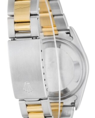 Oyster Perpetual Date Champagne Dial 15223 Angle Detail