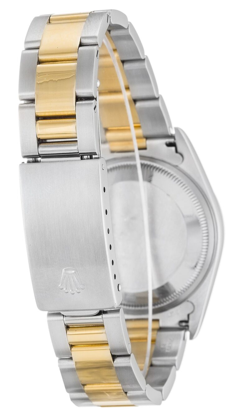 Oyster Perpetual Date Champagne Dial 15223 Angle Detail