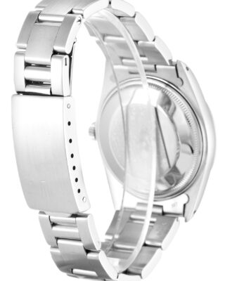 Oyster Perpetual Date White Dial 15000 Angle Detail