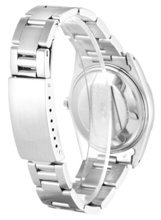 Oyster Perpetual Date White Dial 15000 Angle Detail