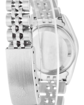 Oyster Perpetual Lady Silver Dial 76094 Angle Detail