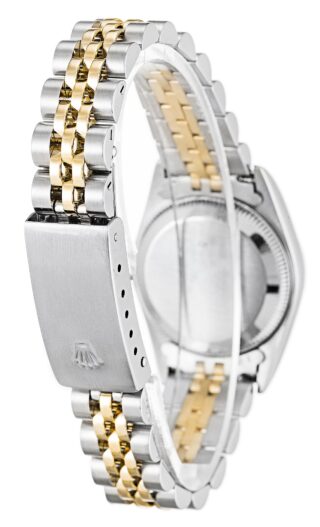 Oyster Perpetual Lady Gold Dial 76193 Angle Detail