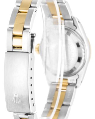 Oyster Perpetual Lady Black Dial 67193 Angle Detail