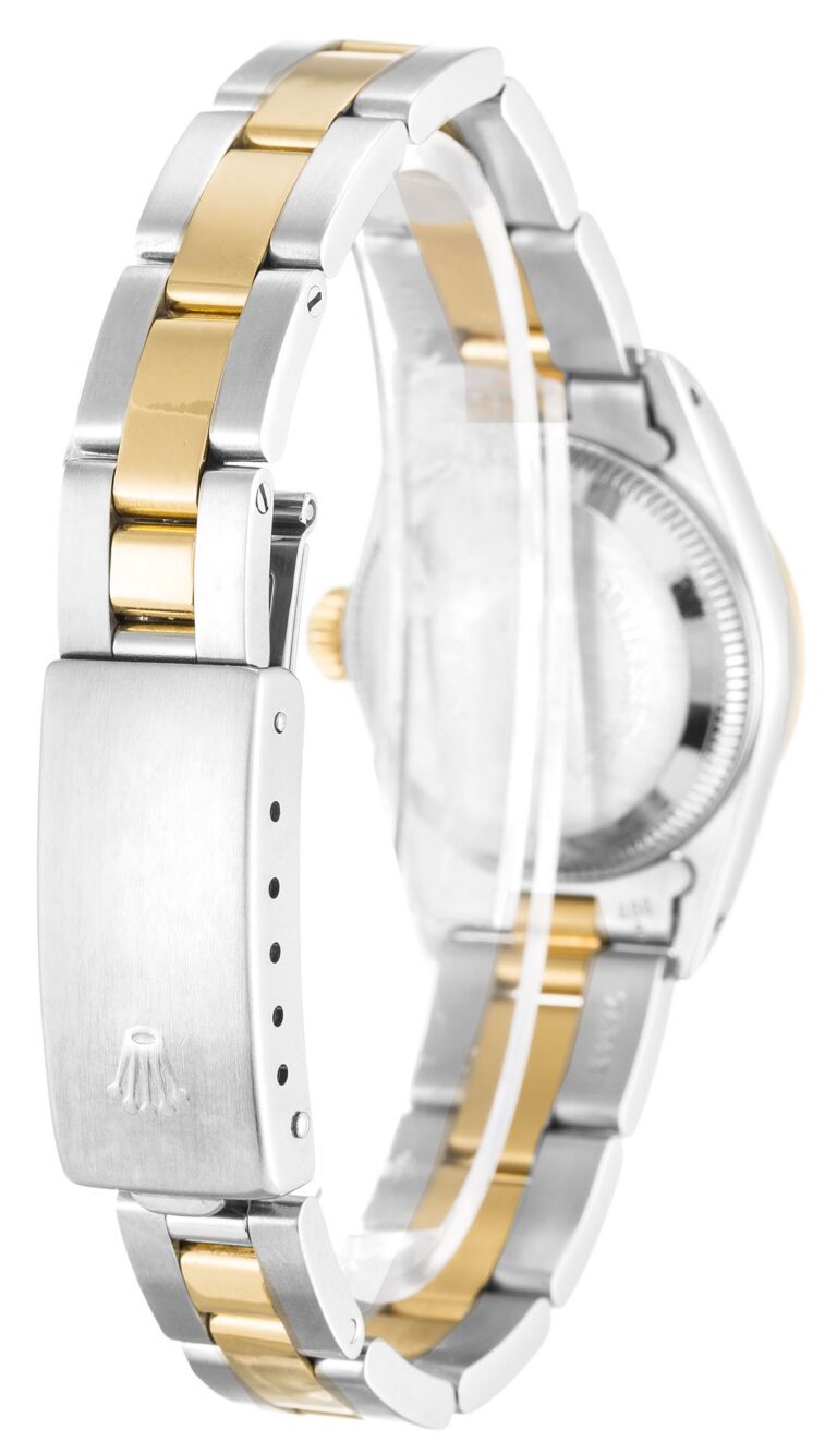 Oyster Perpetual Lady Black Dial 67193 Angle Detail