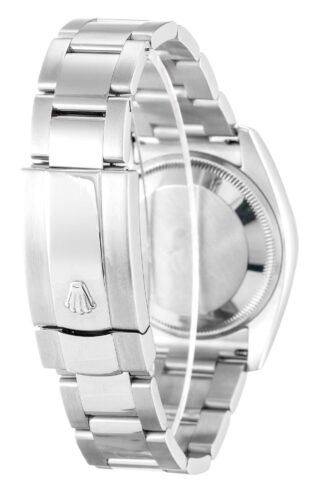 Oyster Perpetual Date White Dial 115210 Angle Detail