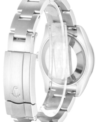 Oyster Perpetual Lady Black Dial 177200 Angle Detail