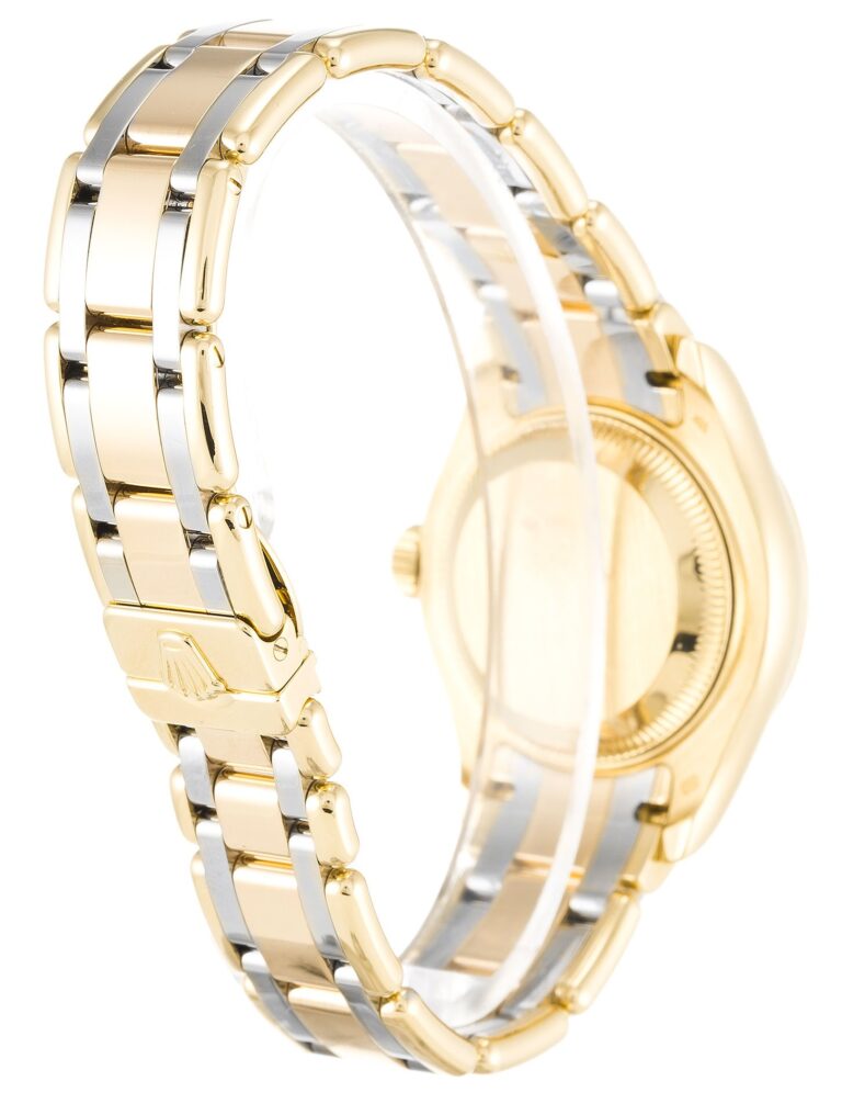 Pearlmaster Rhodium Dial 80318 Angle Detail