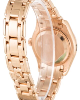 Pearlmaster Rose Dial 80315 Angle Detail