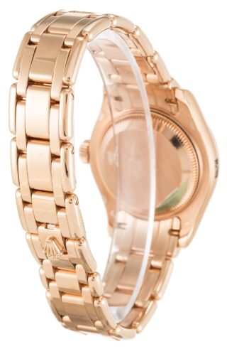 Pearlmaster Rose Dial 80315 Angle Detail