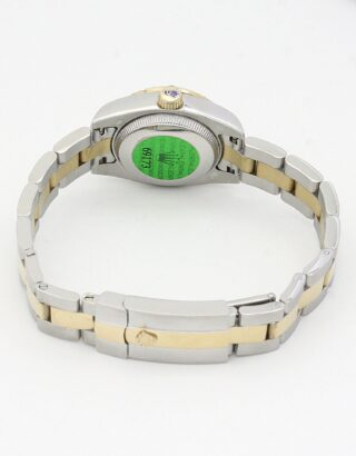 Lady-Datejust Yellow Gold Dial 179163 Close-Up Focus